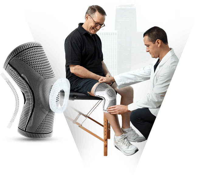 Premium Knie-Kompressionsbandage