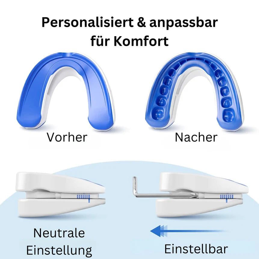 ALL-IN-ONE ANTI-SCHNARCH-SCHIENE (ZAHNSCHUTZ)