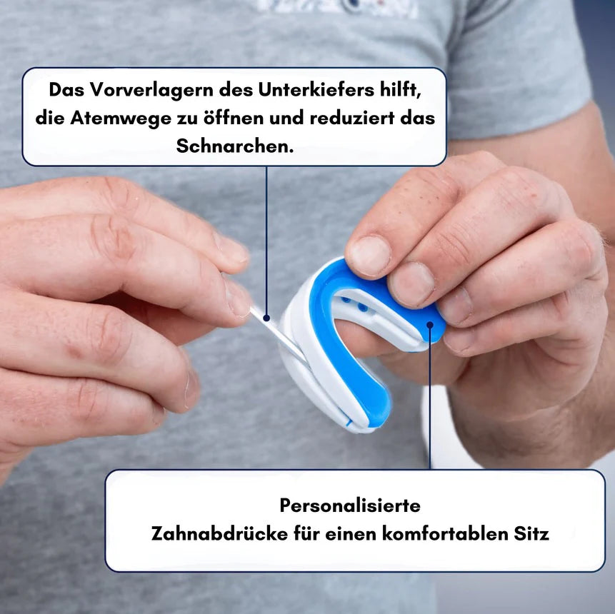 ALL-IN-ONE ANTI-SCHNARCH-SCHIENE (ZAHNSCHUTZ)