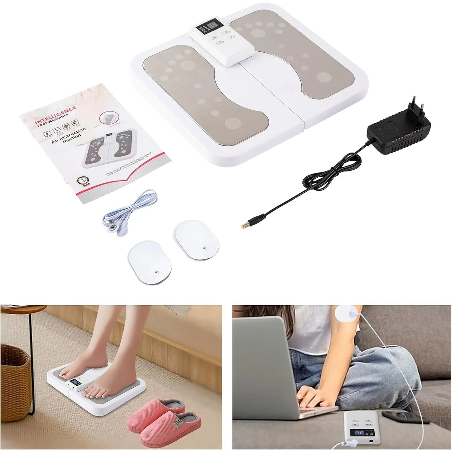 EMS-Fußmassagegerät mit Wärmefunktion