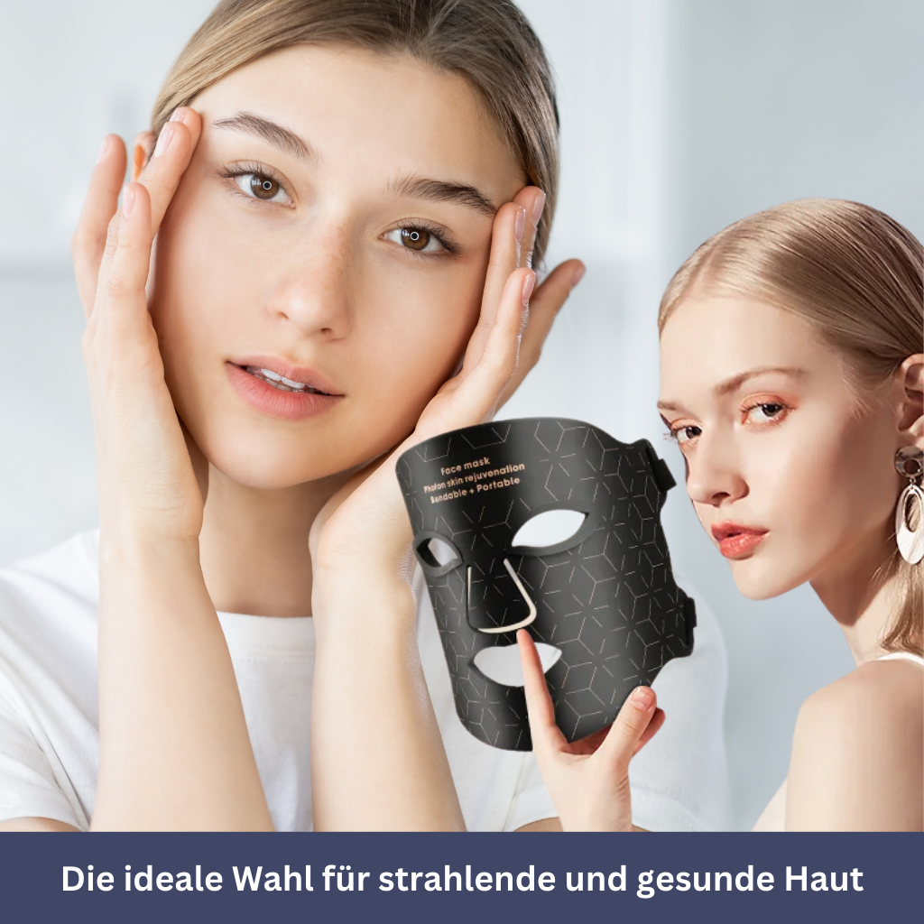 Hautpflegende LED-Gesichtsmaske