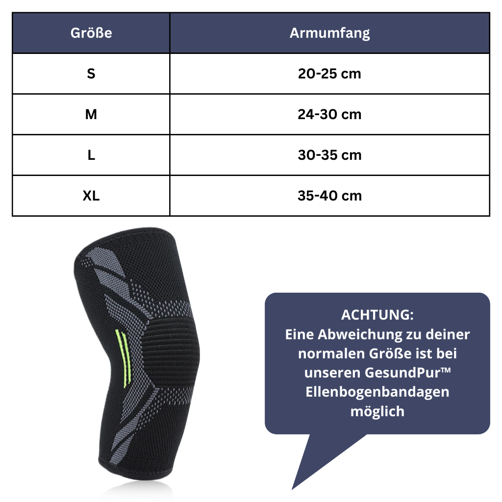 Ellenbogen-Kompressionsbandage