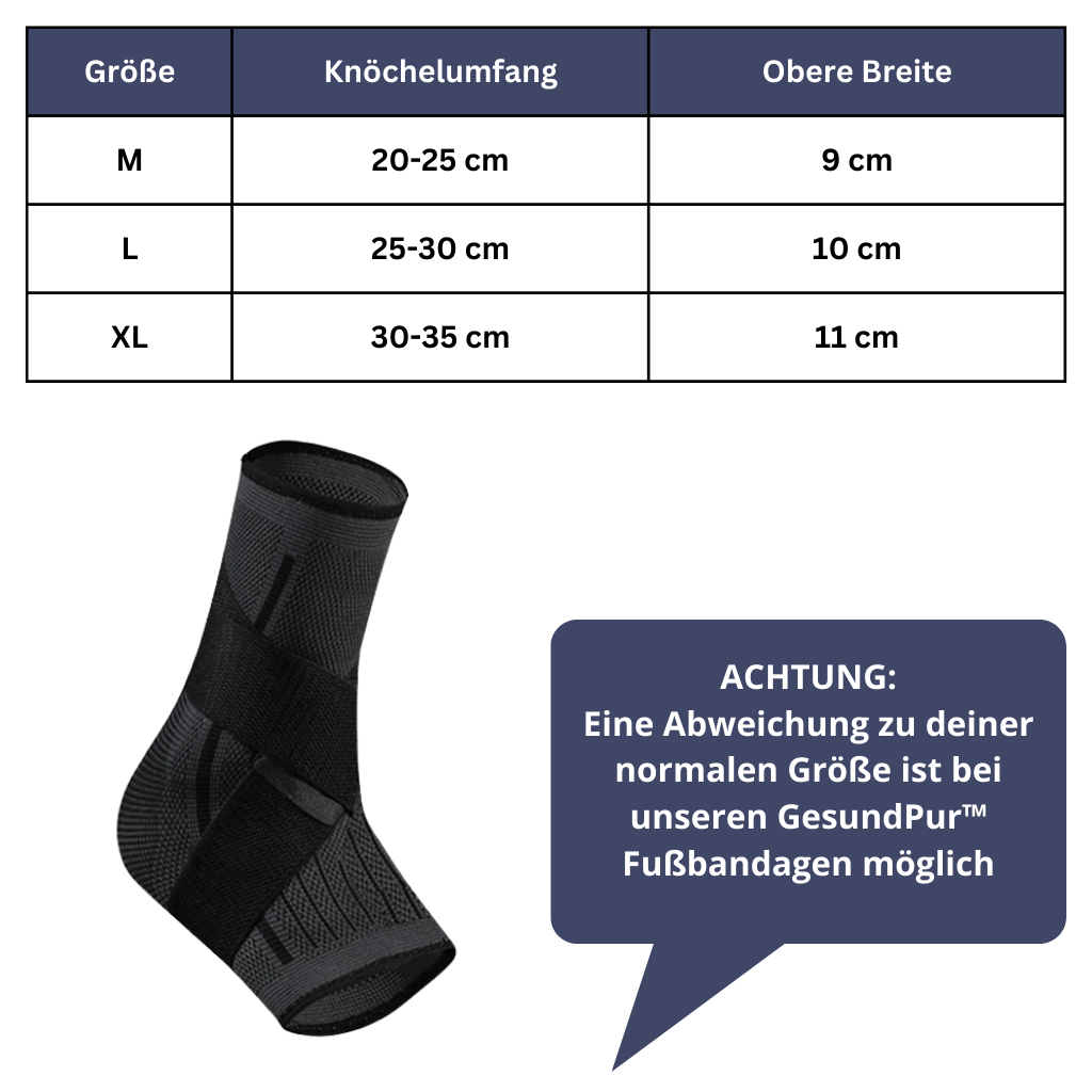 Fußgelenk-Kompressionsbandage Flexi