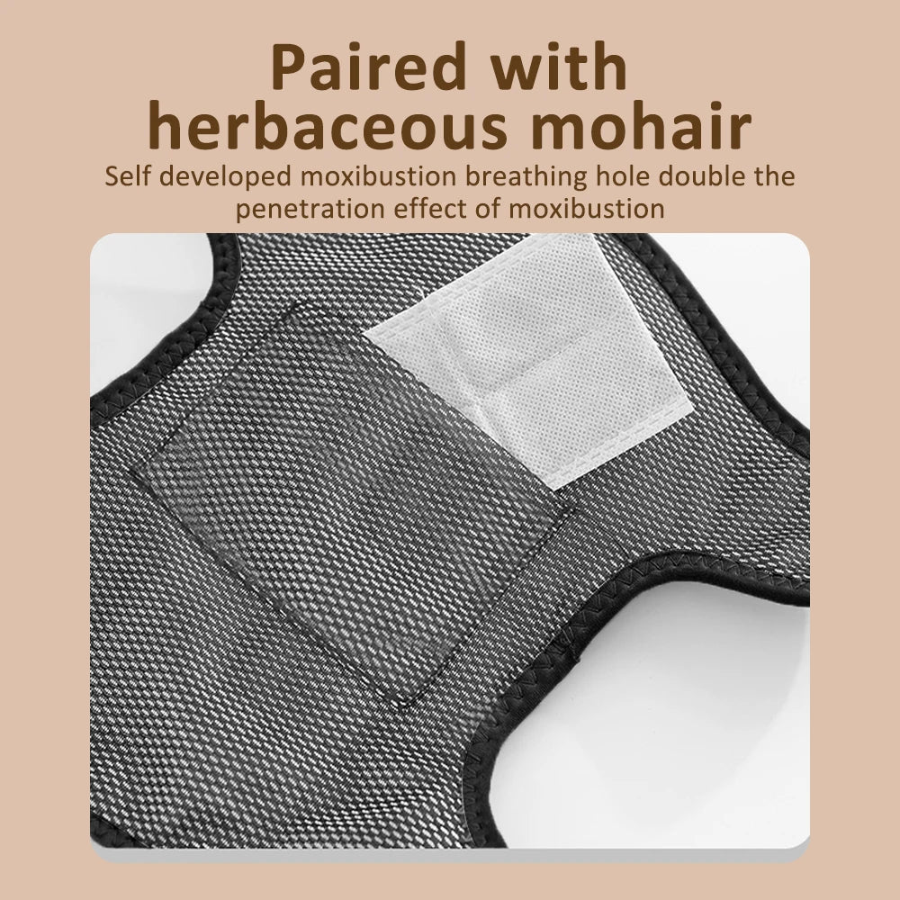 Beheizte Massage-Kniebandage