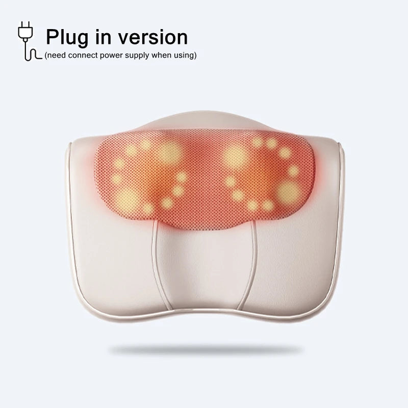 Tiefenentspannendes Massagekissen mit Wärmekompresse