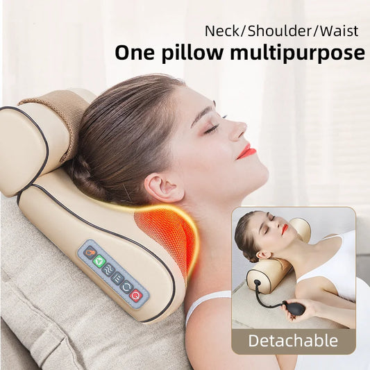Ergonomisches Massagekissen für Nacken & Schultern