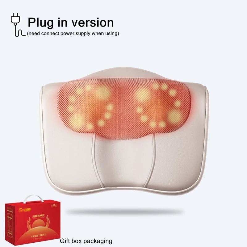 Tiefenentspannendes Massagekissen mit Wärmekompresse