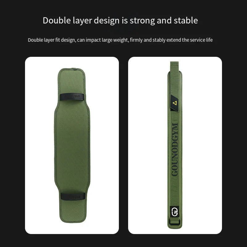 Doppellagiger Gewichthebergürtel – Maximale Stabilität & Haltbarkeit