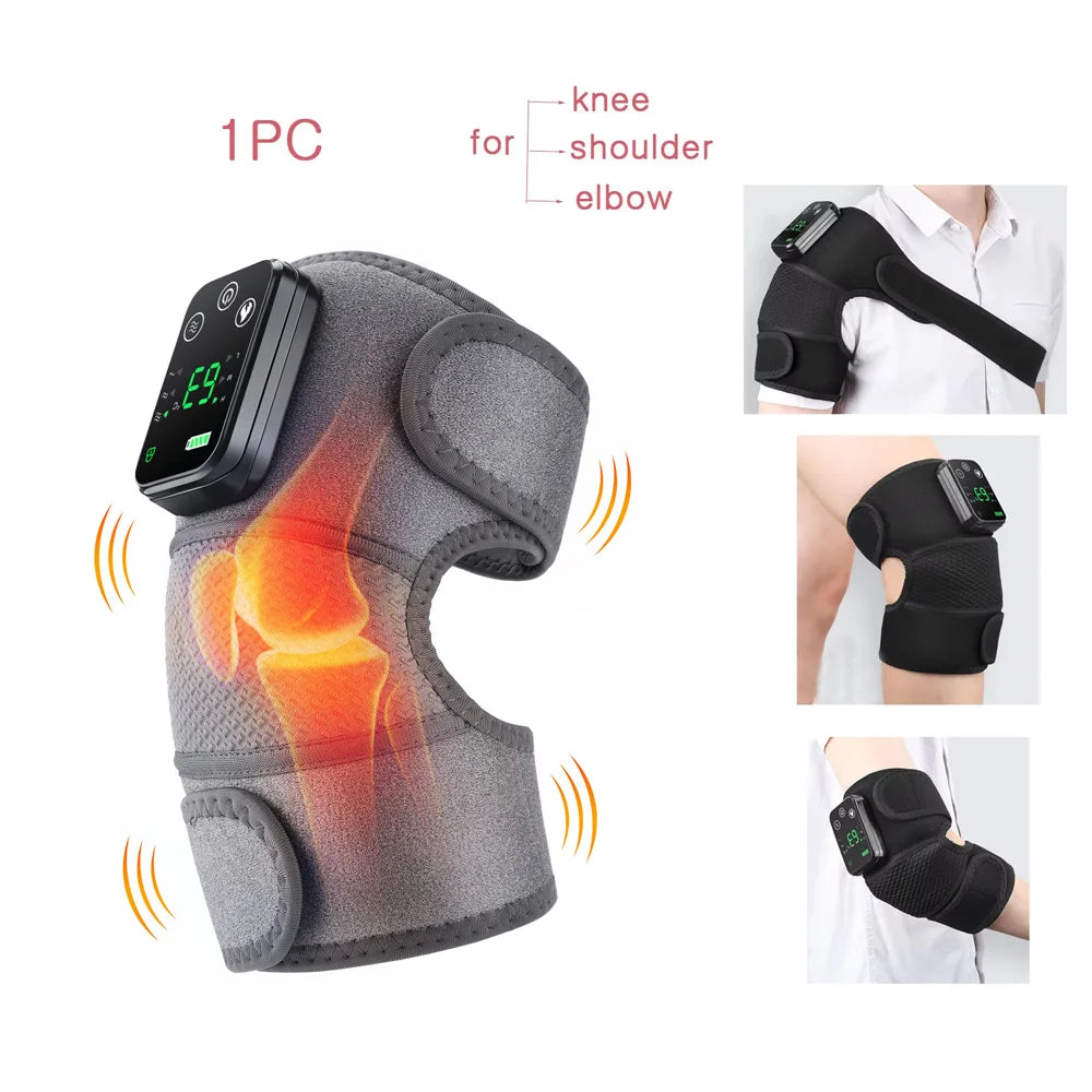 Kabellose Heiz- & Massage-Kniebandage